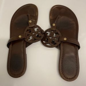 Brown Tory Burch sandals